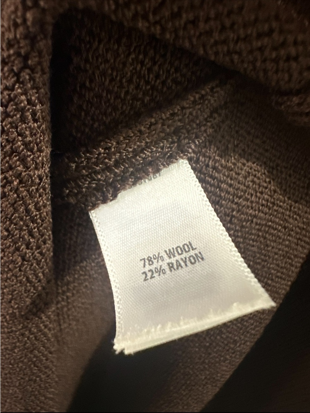 St. John Evening Brown Wool Knit Dress Beaded Neckline Size 14 Vintage - Picture 5 of 11